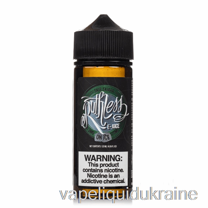 Vape Liquid Ukraine Skir Skirr On Ice - Ruthless Vapor - 120mL 0mg